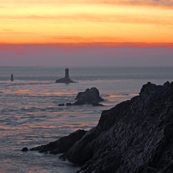 Coucher du soleil Pointe du raz